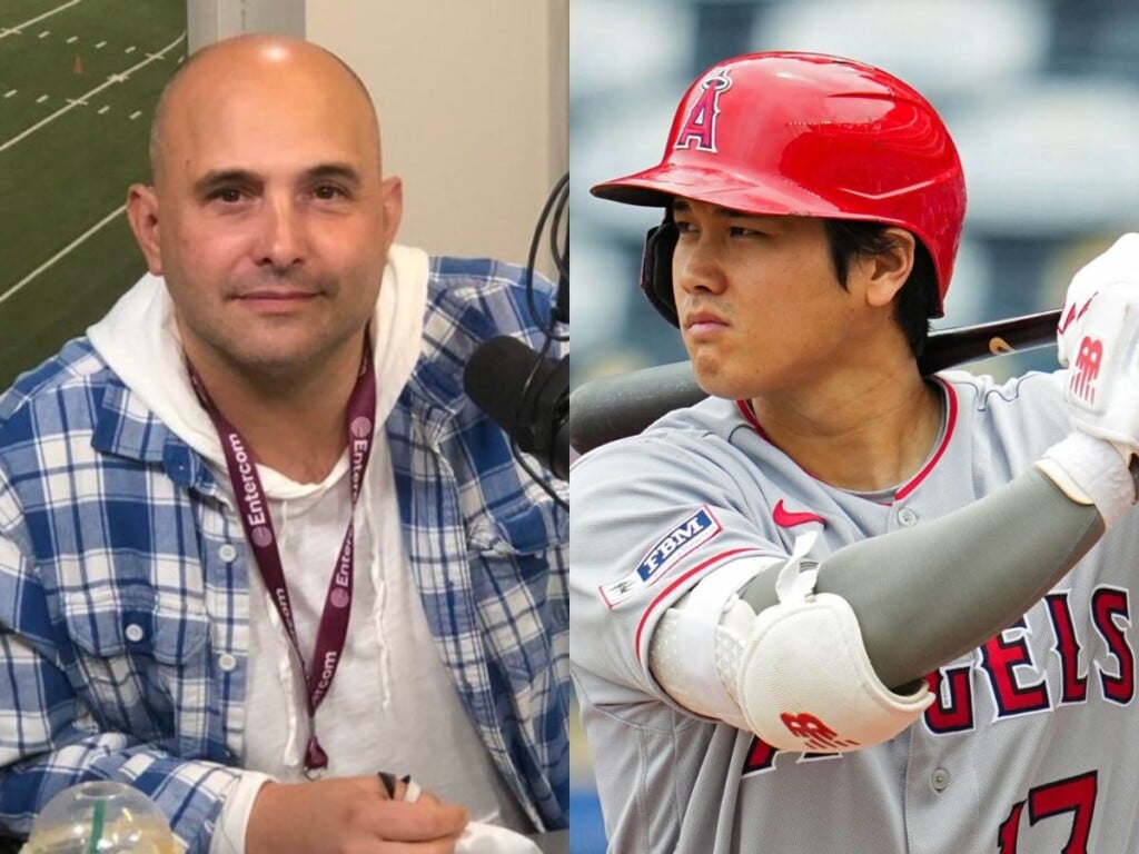 Craig Carton and Shohei Ohtani ( Image via MLB )