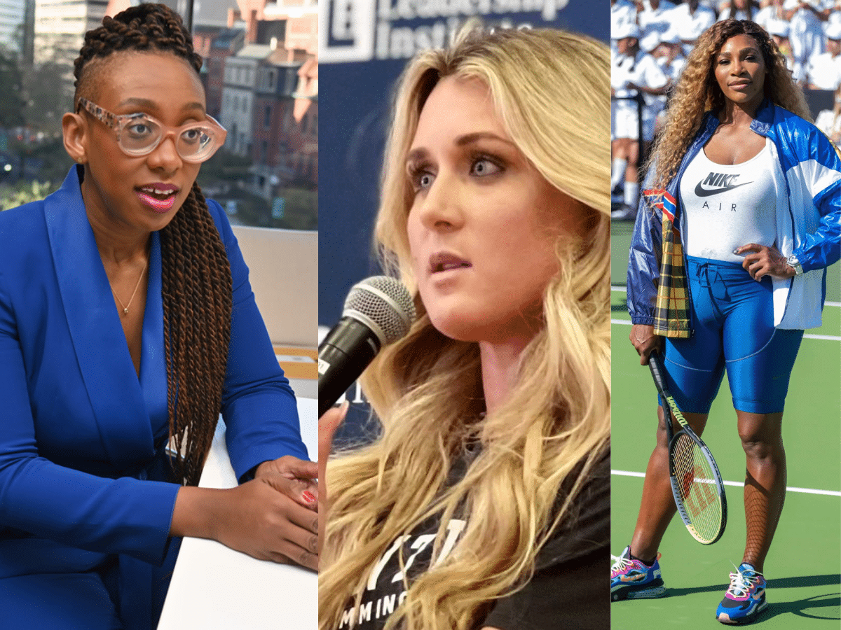 Riley Gaines SLAMS trans activist Kelley Robinson in US Senate hearing over ‘biological advantage’ debate on trans athletes participation citing Serena Williams