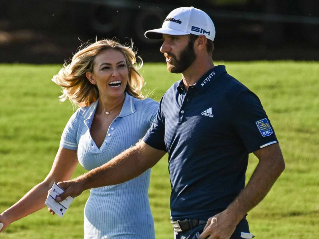 Dustin Johnson and Paulina Gretzky [Image Credit: Golf]