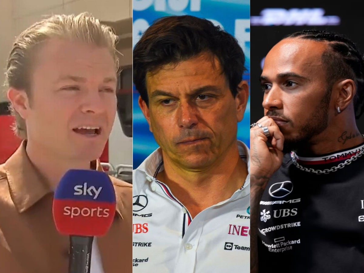 “What are you waiting for?” Nico Rosberg confronts Toto Wolff over Lewis Hamilton’s overdue contract extension following a tenuous post-race interview incident