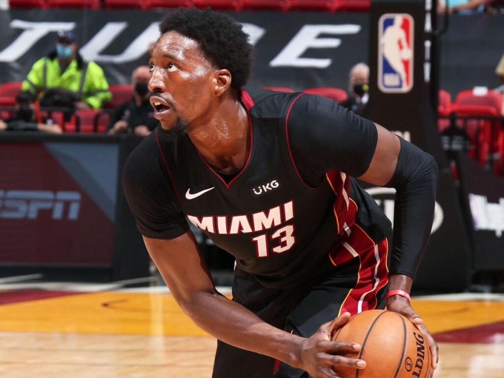 Bam Adebayo for the Miami Heat 