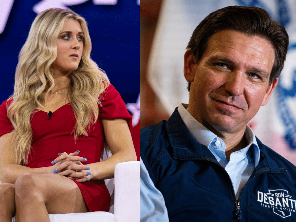 Riley Gaines endorses Gov. Ron DeSantis over former President Donald Trump for 2024 election crediting DeSantis’ Florida success as reason