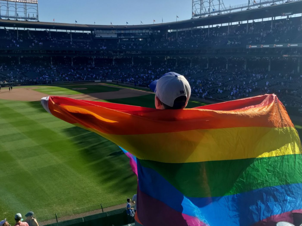 MLB Pride Night [Pic Credit: Outsports]