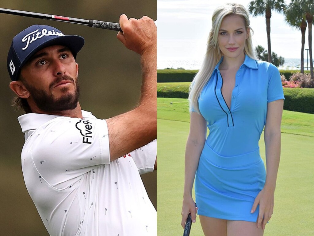 Paige Spiranac and Max Homa  ( Image via Golf )