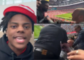 "Why did he just f*cking punch me, bro" Spectator assaults popular streamer IShowSpeed during FA Cup final
