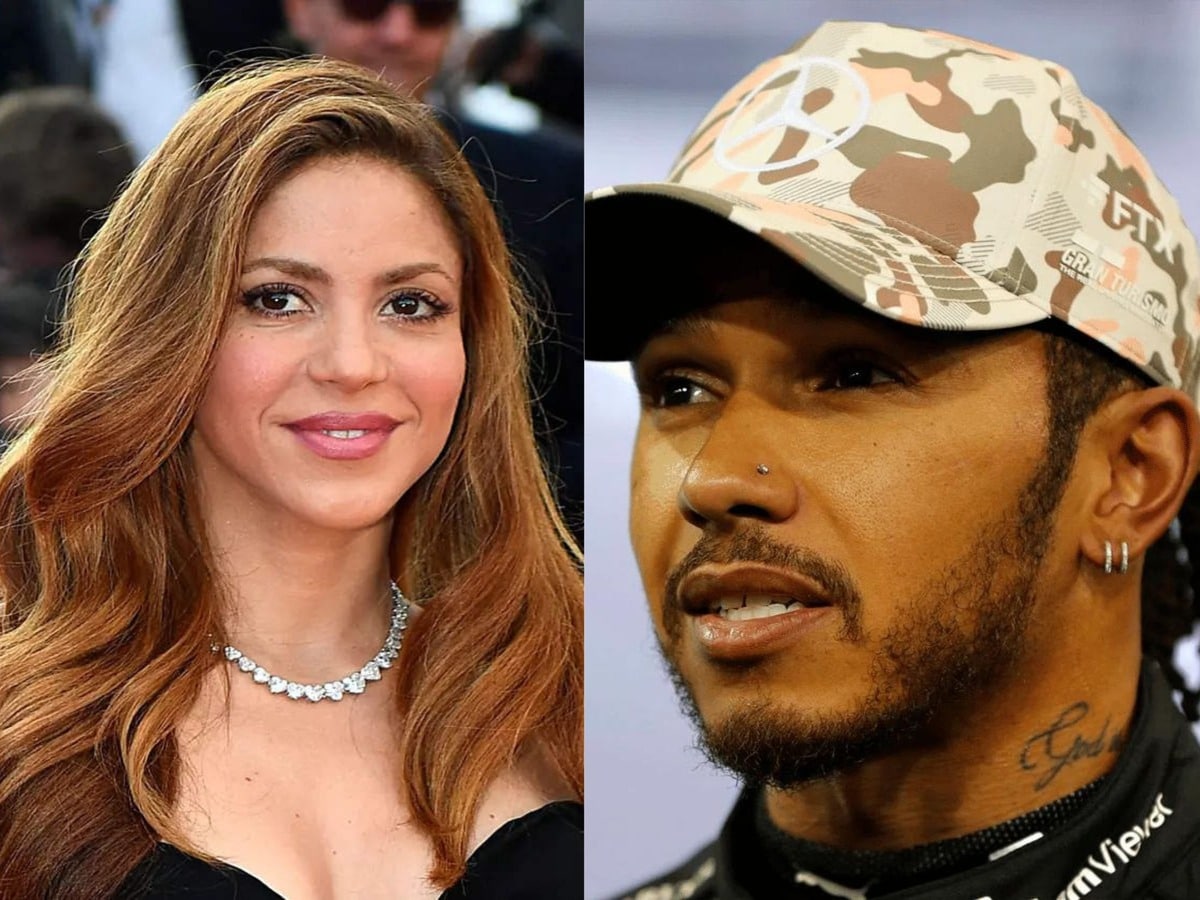 Shakira’s entourage warns the $300 Million worth pop star against dating Lewis Hamilton, reportedly calls him a ‘womanizer’