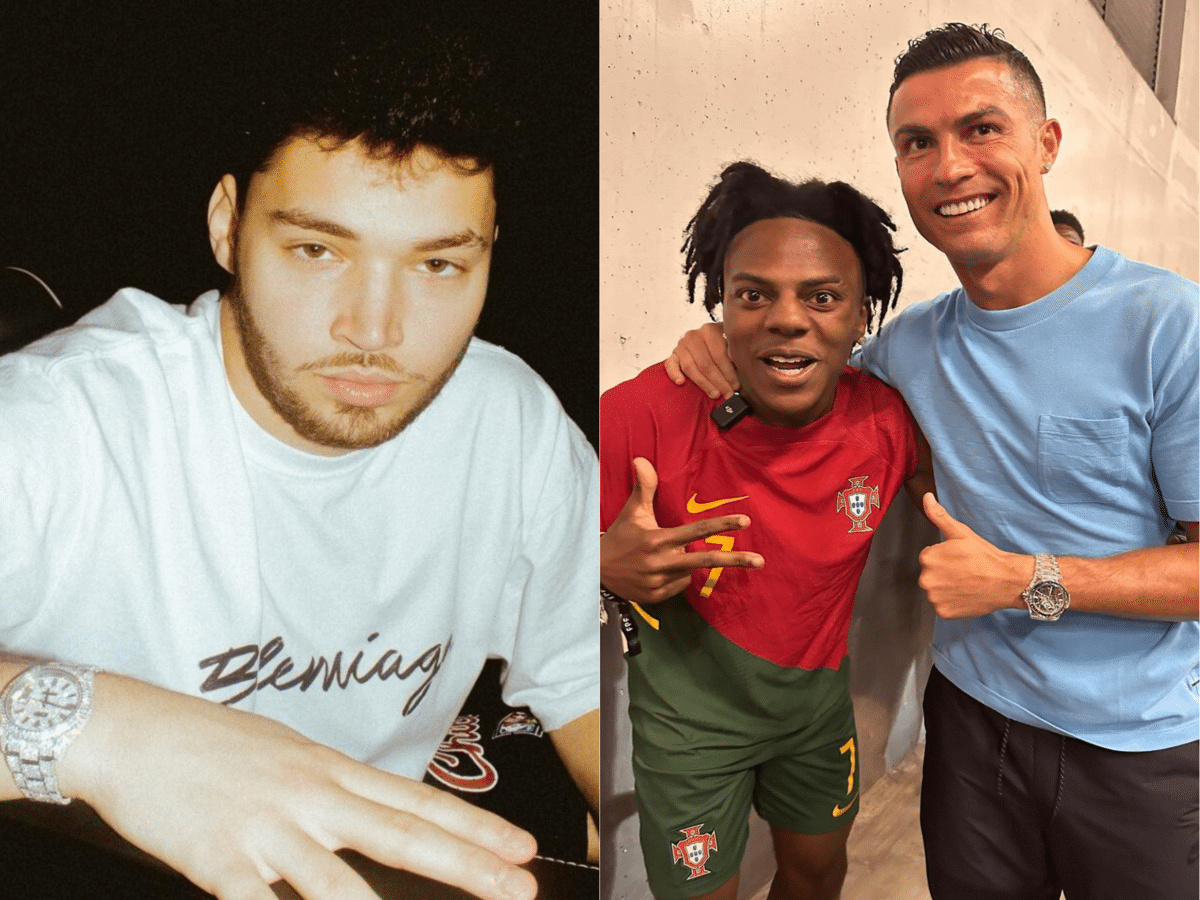 “It’s actually the other way around” Fans react as Adin Ross’ believes IShowSpeed made Ronaldo more famous