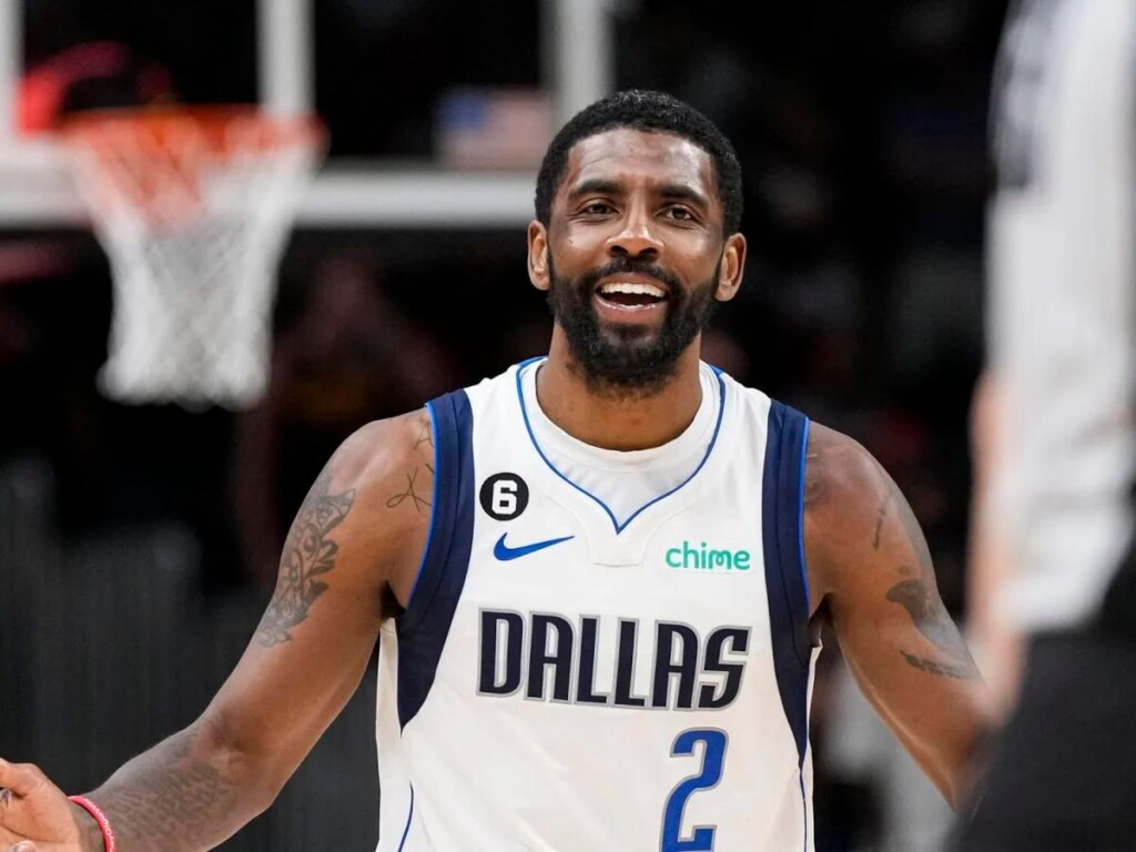 Kyrie Irving for the Dallas Mavericks (Image via Dale Zanine-USA TODAY Sports