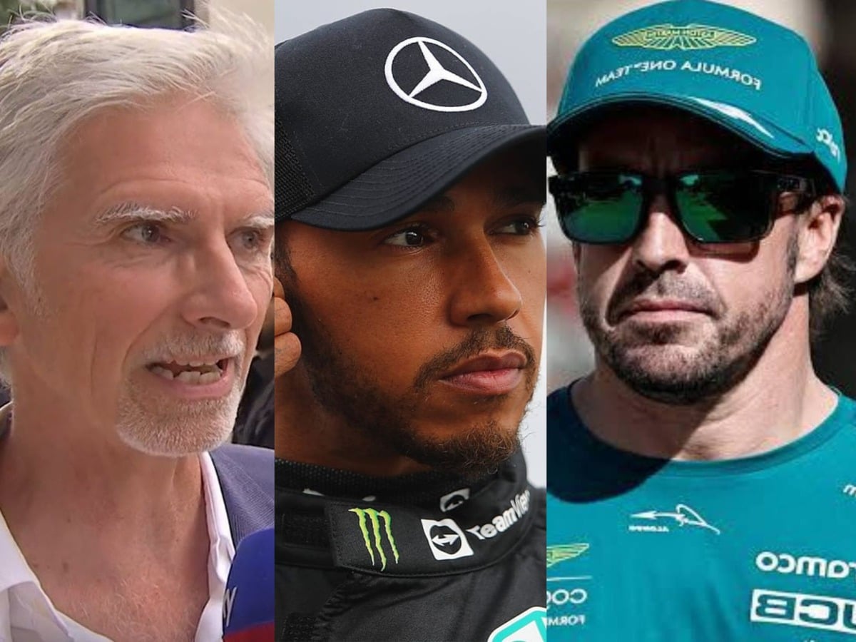 Damon Hill claims Lewis Hamilton is ‘playing with fire’ as the Mercedes driver teases Fernando Alonso, calling him ‘old and slow’