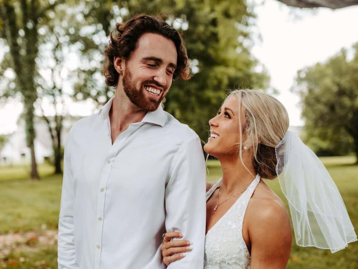 Who is Riley Gaines' husband, Louis Barker?