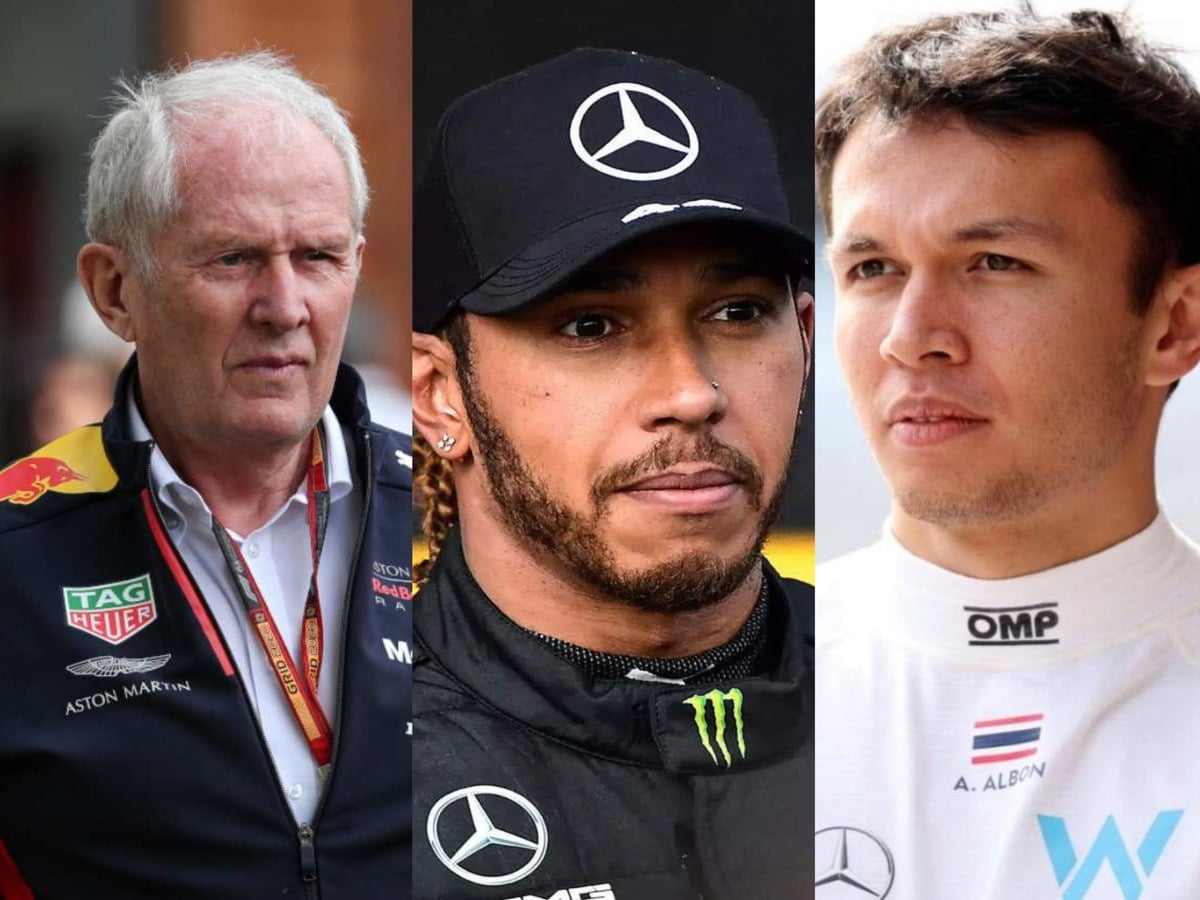 Helmut Marko blames Lewis Hamilton for SHATTERING Alex Albon’s confidence at Red Bull