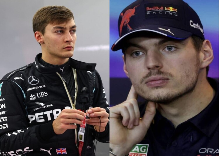 George Russell và Max Verstappen (Tín dụng: SI)