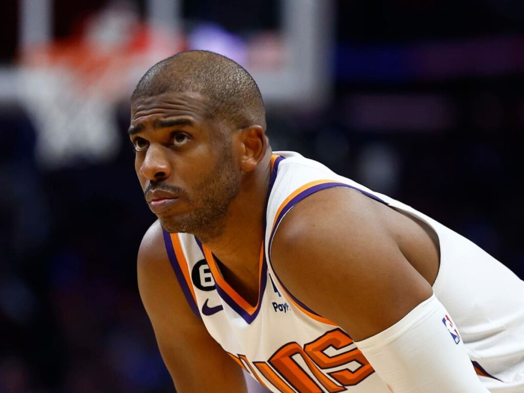 Chris Paul will be a free agent ahead of the 2023-24 NBA season (Image via Ronald Martinez/Getty Images)