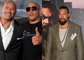 the rock, vin diesel and jason momoa