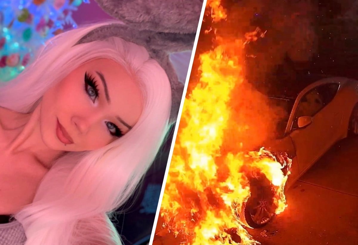 “Someone caught your car on fire” Twitch streamer left traumatized after deranged fan sets her car on fire