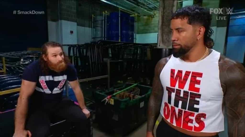 Sami Zayn and Jey Uso