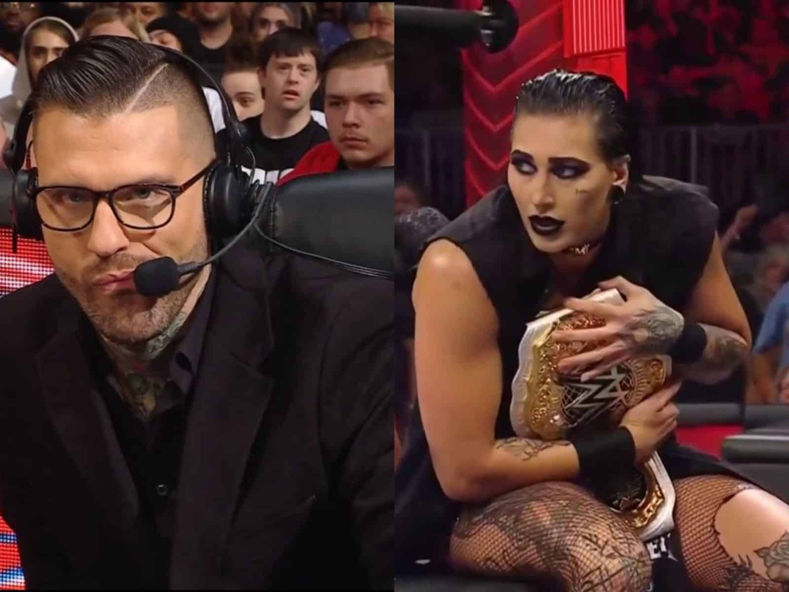 “He is so out of pocket”- Wrestling Twitter bash Corey Graves for mentioning Rhea Ripley’s NSFW Instagram story on WWE Raw