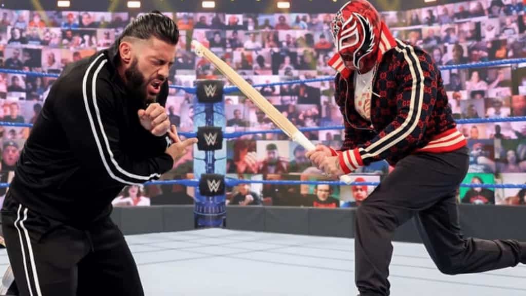 Roman Reigns and Rey Mysterio