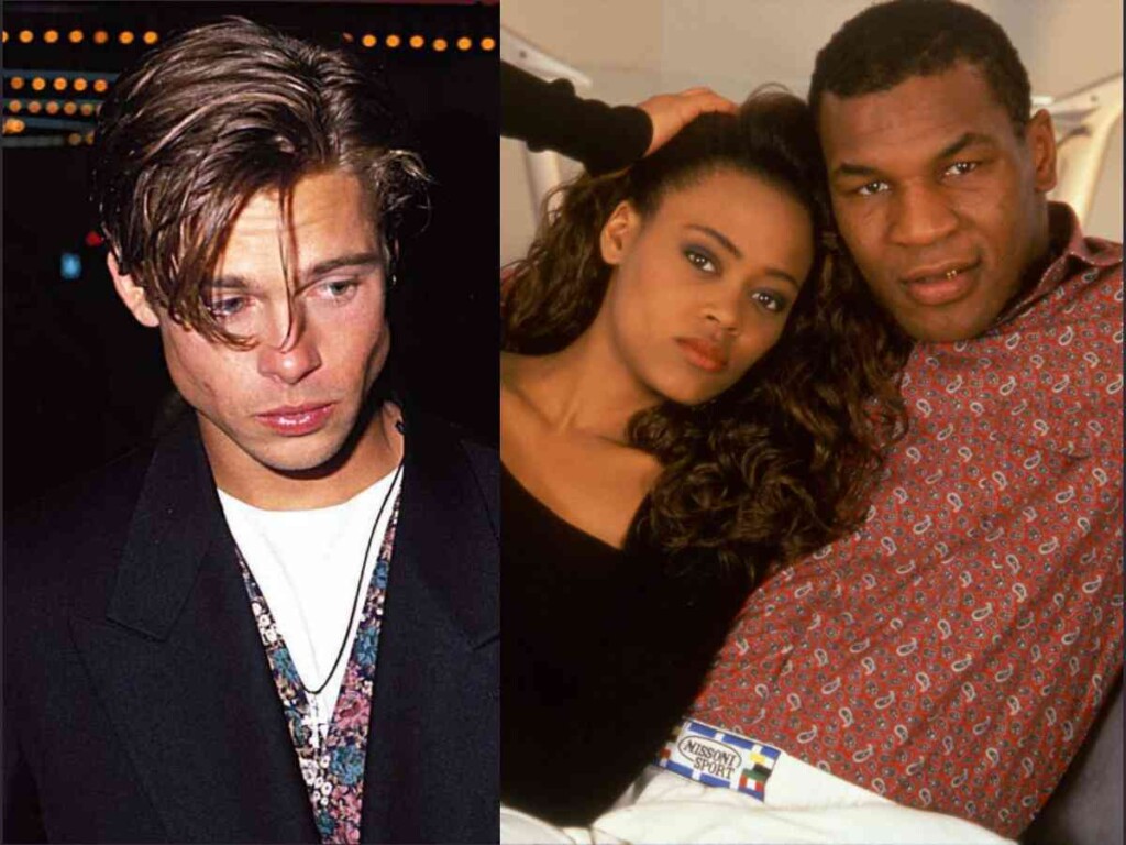 When Mike Tyson caught his ex wife sleeping with Brad Pitt