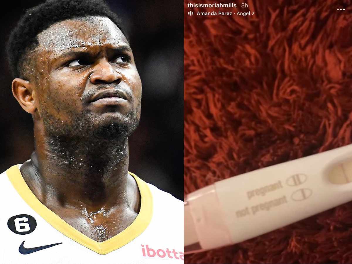 “Zoriah” – Zion Williamson is a ‘baby daddy’ again, Moriah Mills makes SHOCKING pregnancy reveal