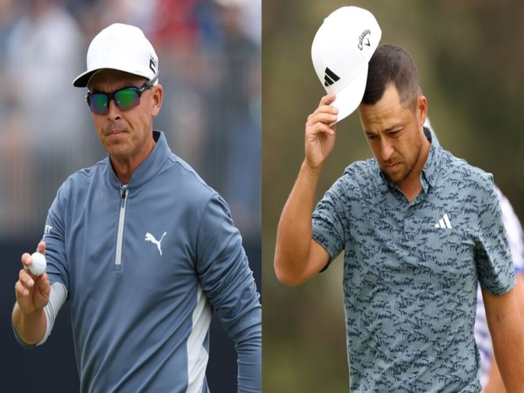 Rickie Fowler and Xander Schauffele ( Image via Skysports )