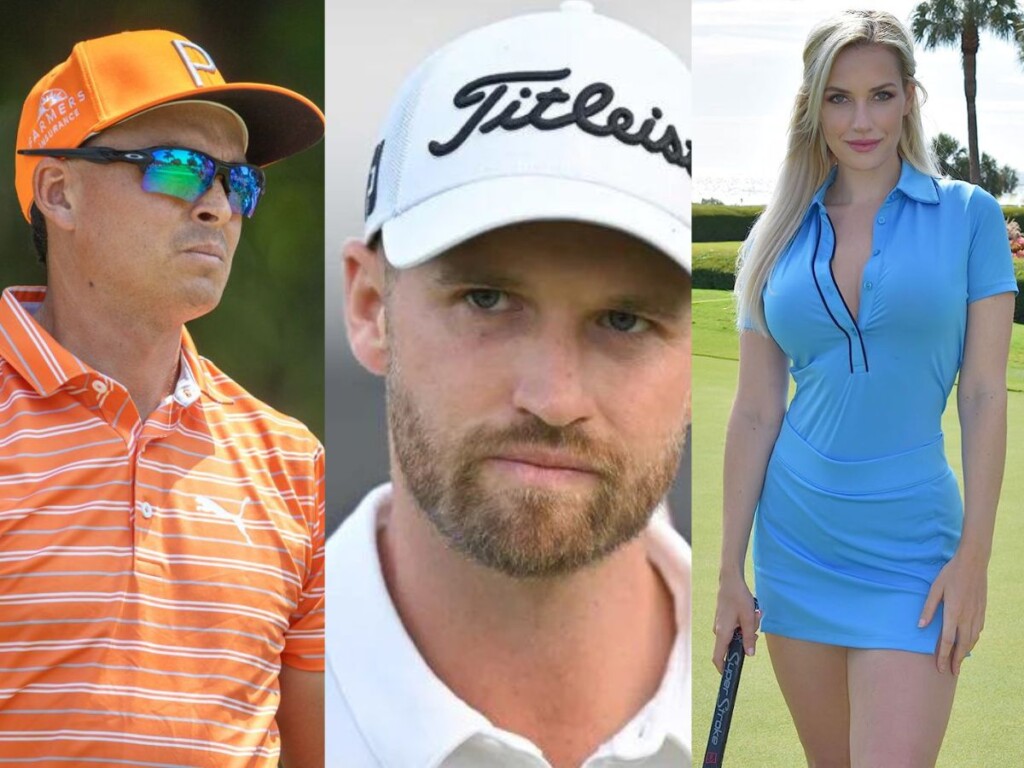 Wyndham Clark, Paige Spiranac, Rickie Fowler ( Image via Golf )