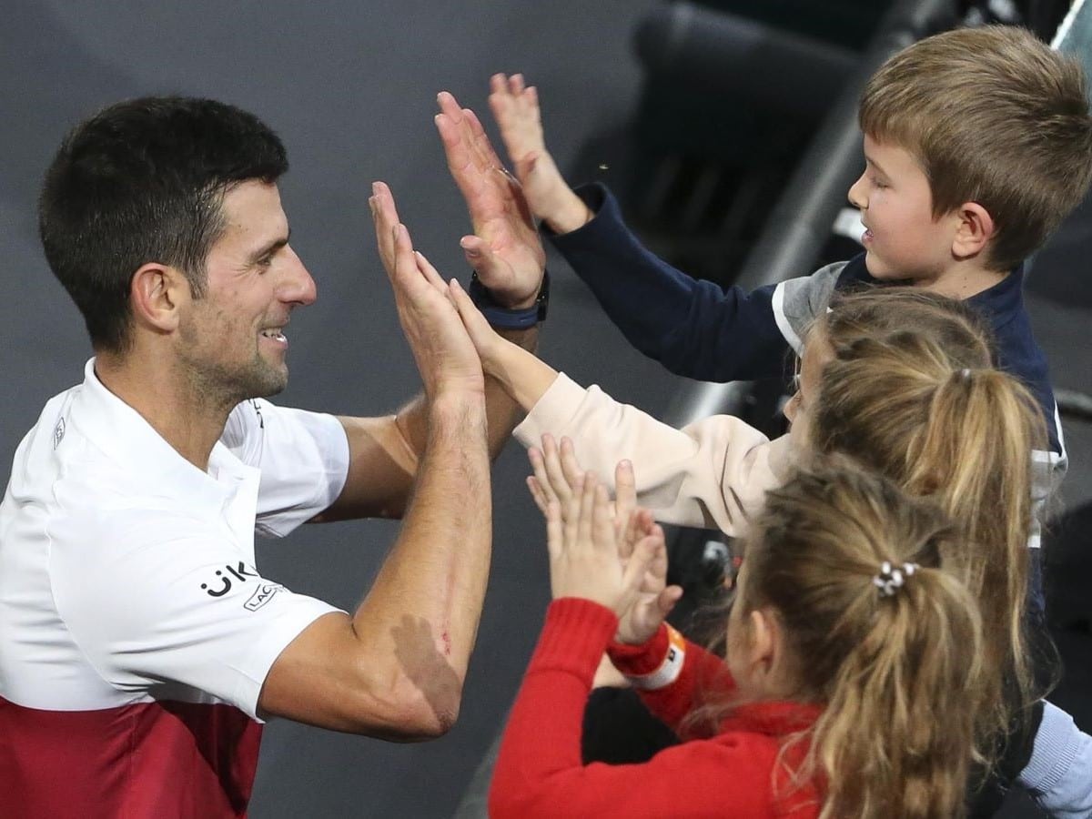 Novak Djokovic hints at his son Stefan becoming a tennis pro and playing at Roland Garros in the future