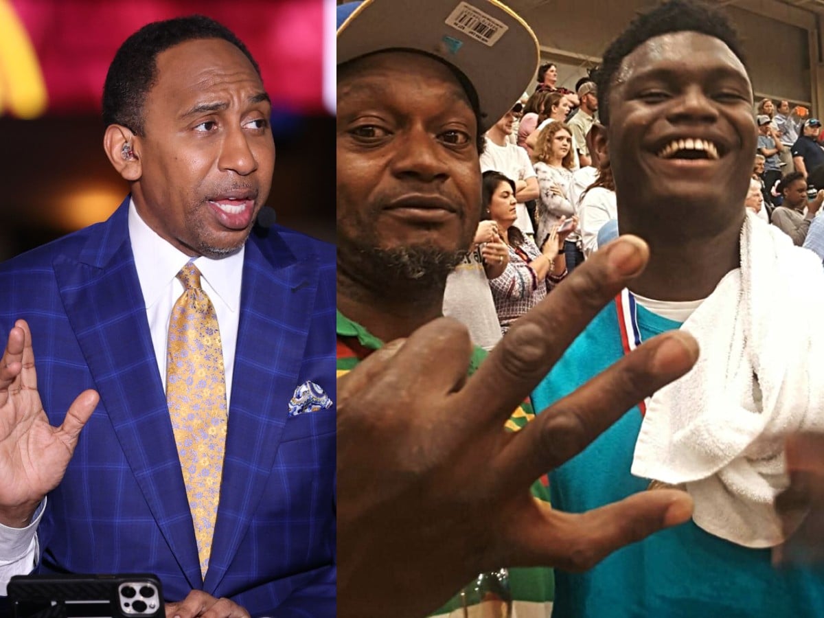 “He was getting loose, he was having s*x,” Stephen A. Smith SLAMS Zion Williamson’s stepfather for defending stepson after shocking allegations from adult film star