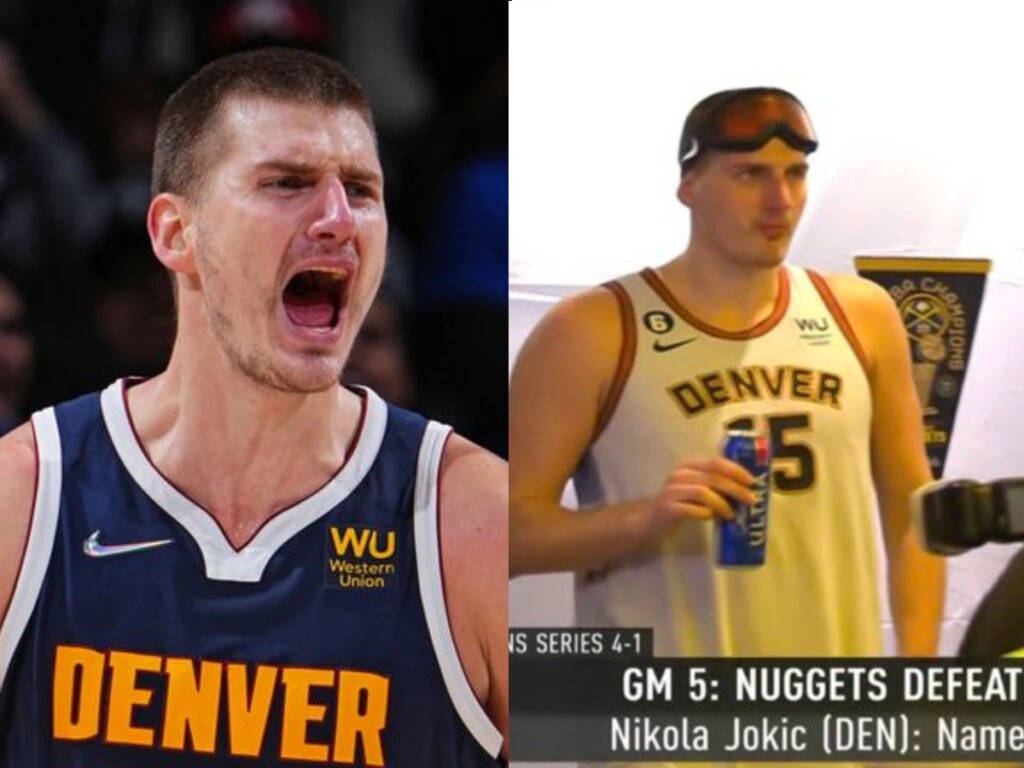 NBA 2023 Finals MVP Nikola Jokic (Images via Twitter)