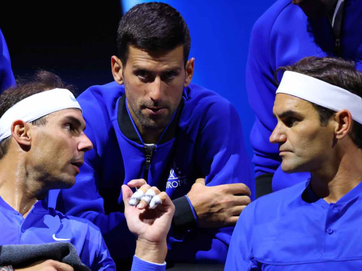 “Protecting his best friend Rafa” – Novak Djokovic fans run riot on Roger Federer for not admitting that the Serb is GOAT