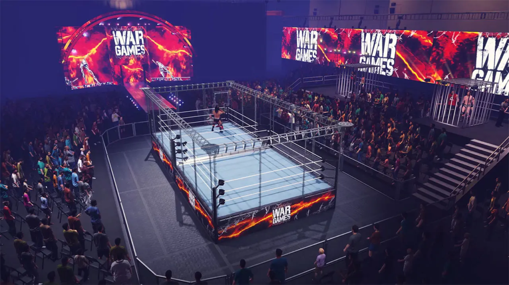 WWE 2K23 War Games match 