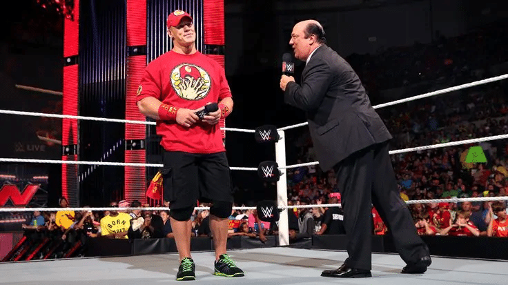 John Cena and Paul Heyman