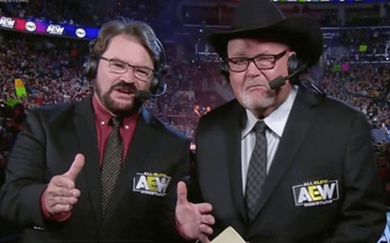 Tony Schiavone and Jim Ross 