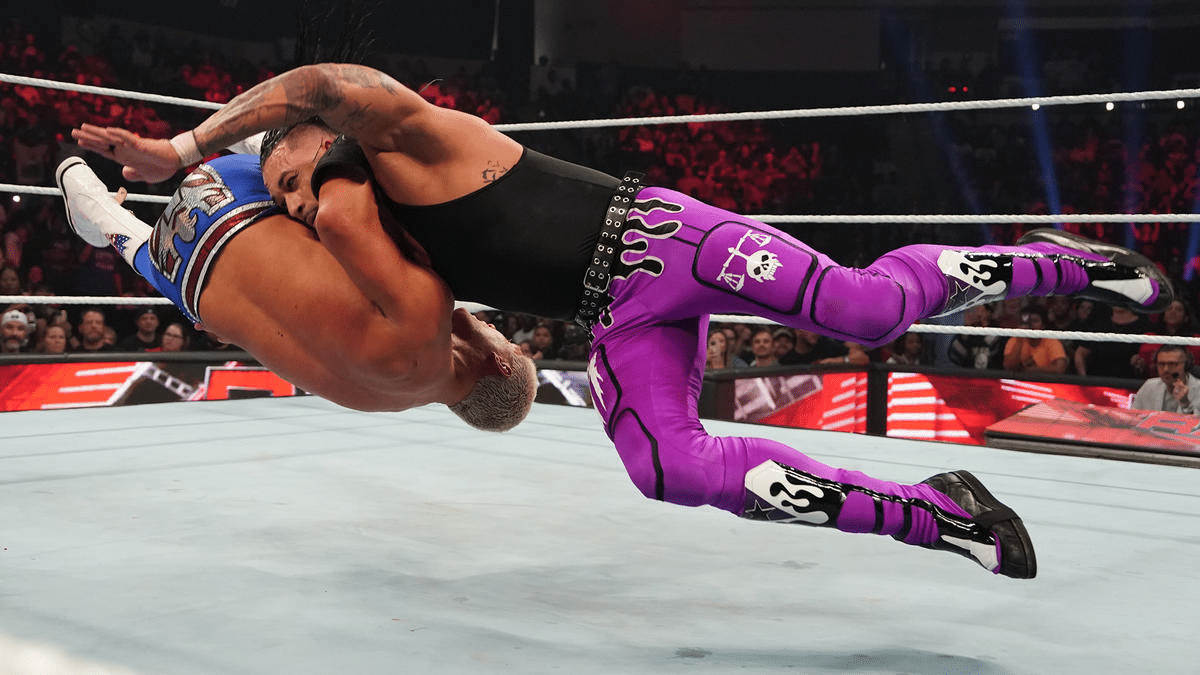 WATCH Cody Rhodes' dog Pharaoh finally makes his debut on Raw