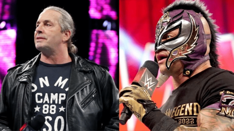 Bret Hart and Rey Mysterio