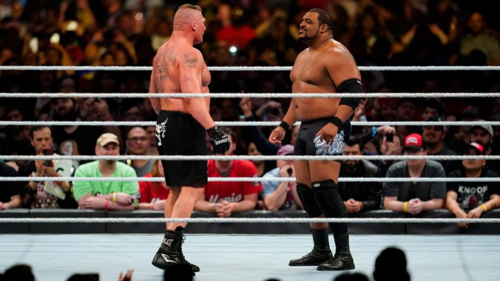 Brock Lesnar and Keith Lee