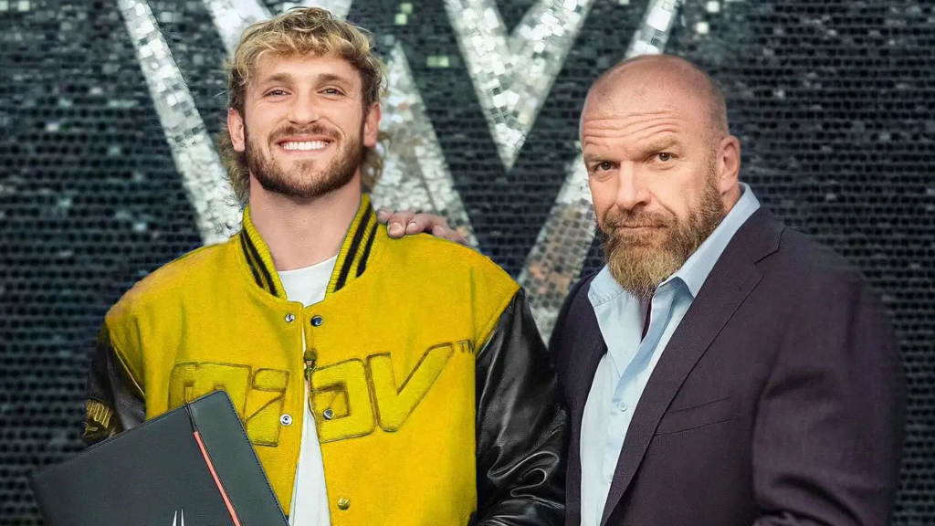 Logan Paul and Triple H