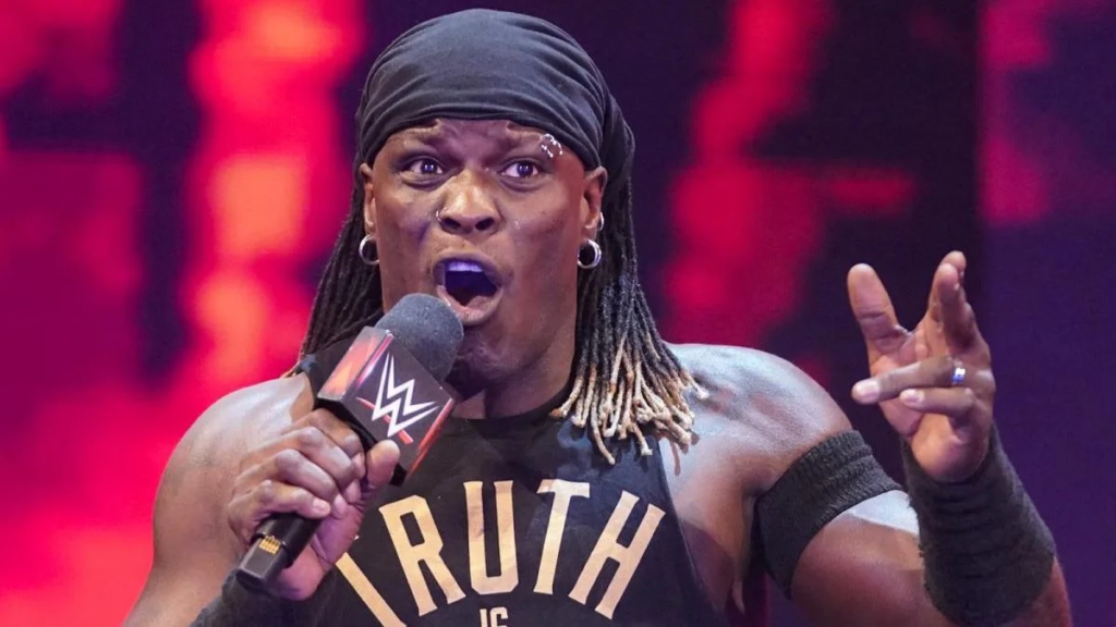 R-Truth on microphone