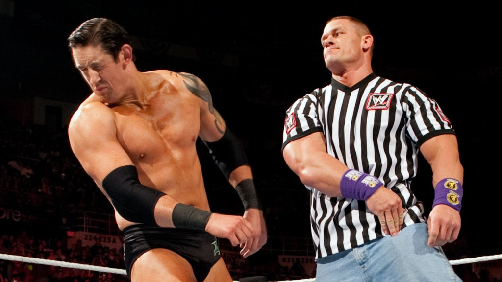 Wade Barrett and John Cena