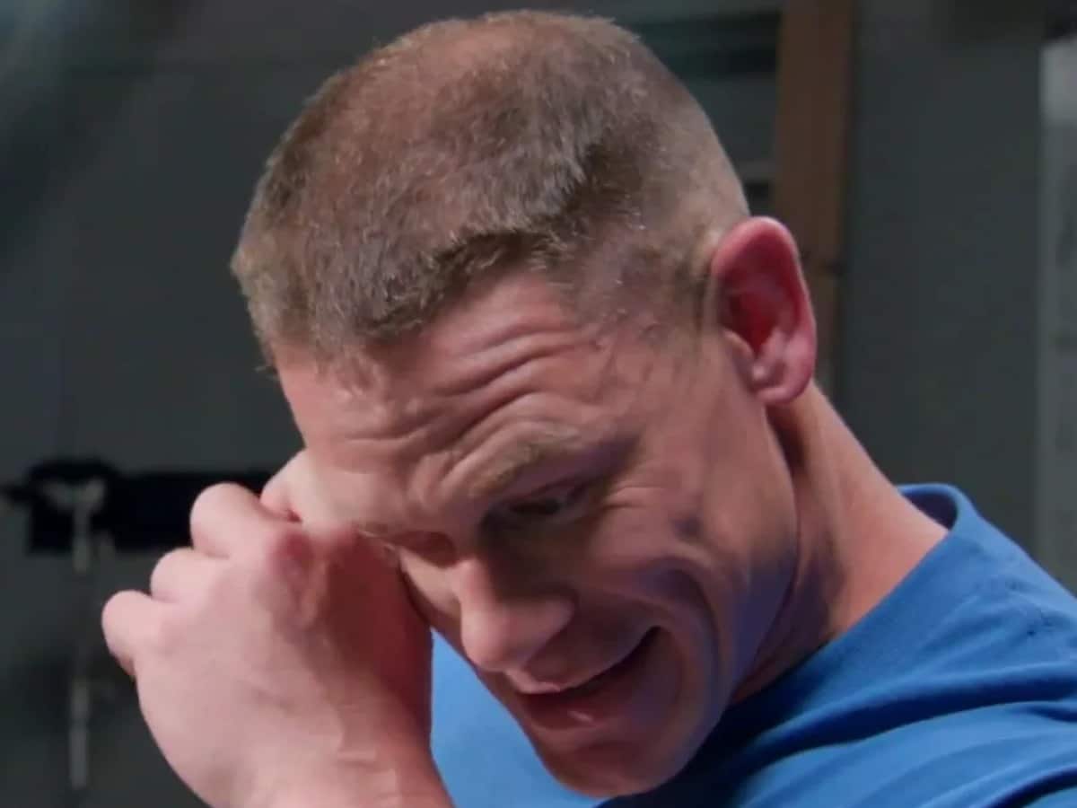 WATCH: John Cena gets emotional while expressing how WWE Hall of Famer is in real life