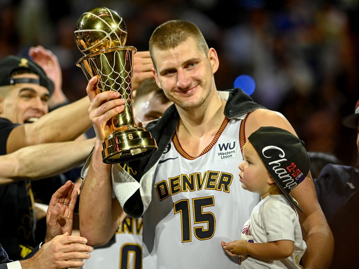 “LeBron stole it so he can get closer to MJ” – ‘Unserious’ Nikola Jokic LOSES NBA Finals trophy, NBA Twitter claims its on-brand for Nuggets star