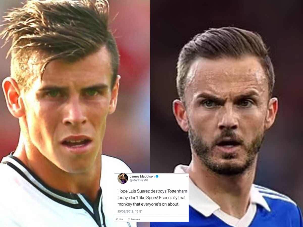 “Calm down you m*nk*y; Don’t like Spurs”- James Maddison deletes old tweets slamming Tottenham and Gareth Bale after move to Lilywhites