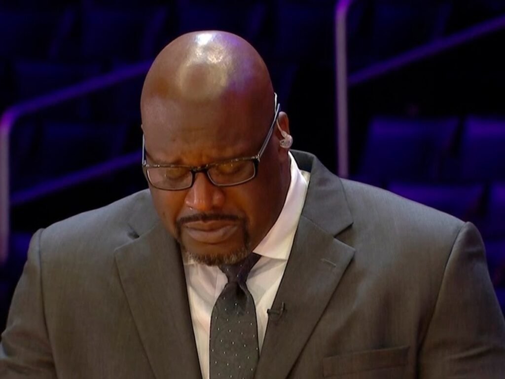 Shaquille O'Neal Breaks Down In Tears Talking about Kobe Bryant (Via House of Highlights/YouTube)