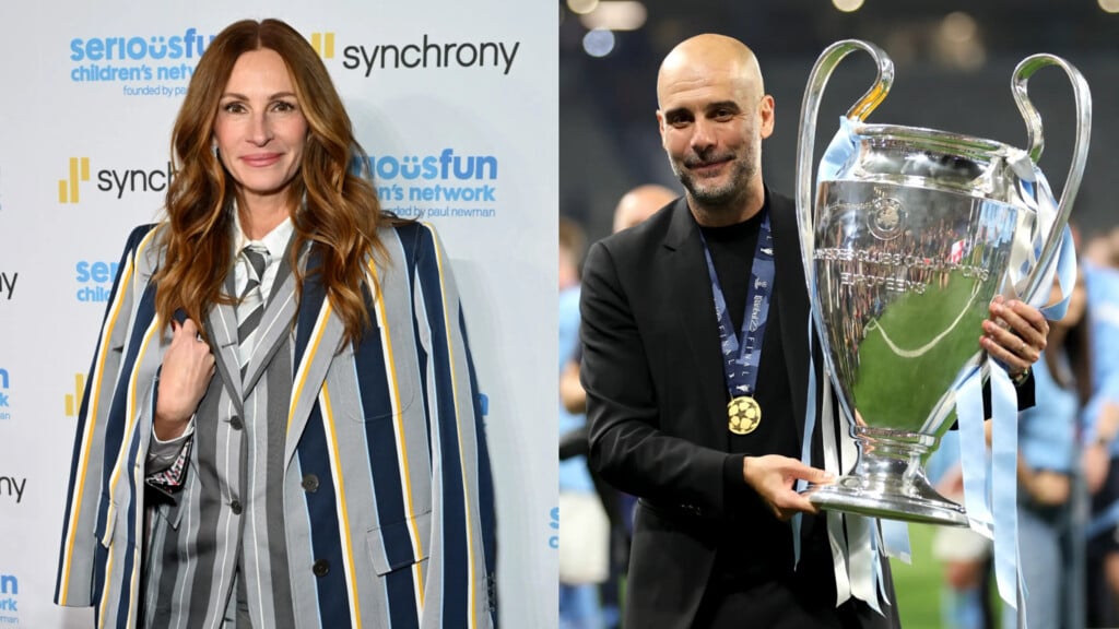 Julia Roberts wished Pep on winning the Champions League.