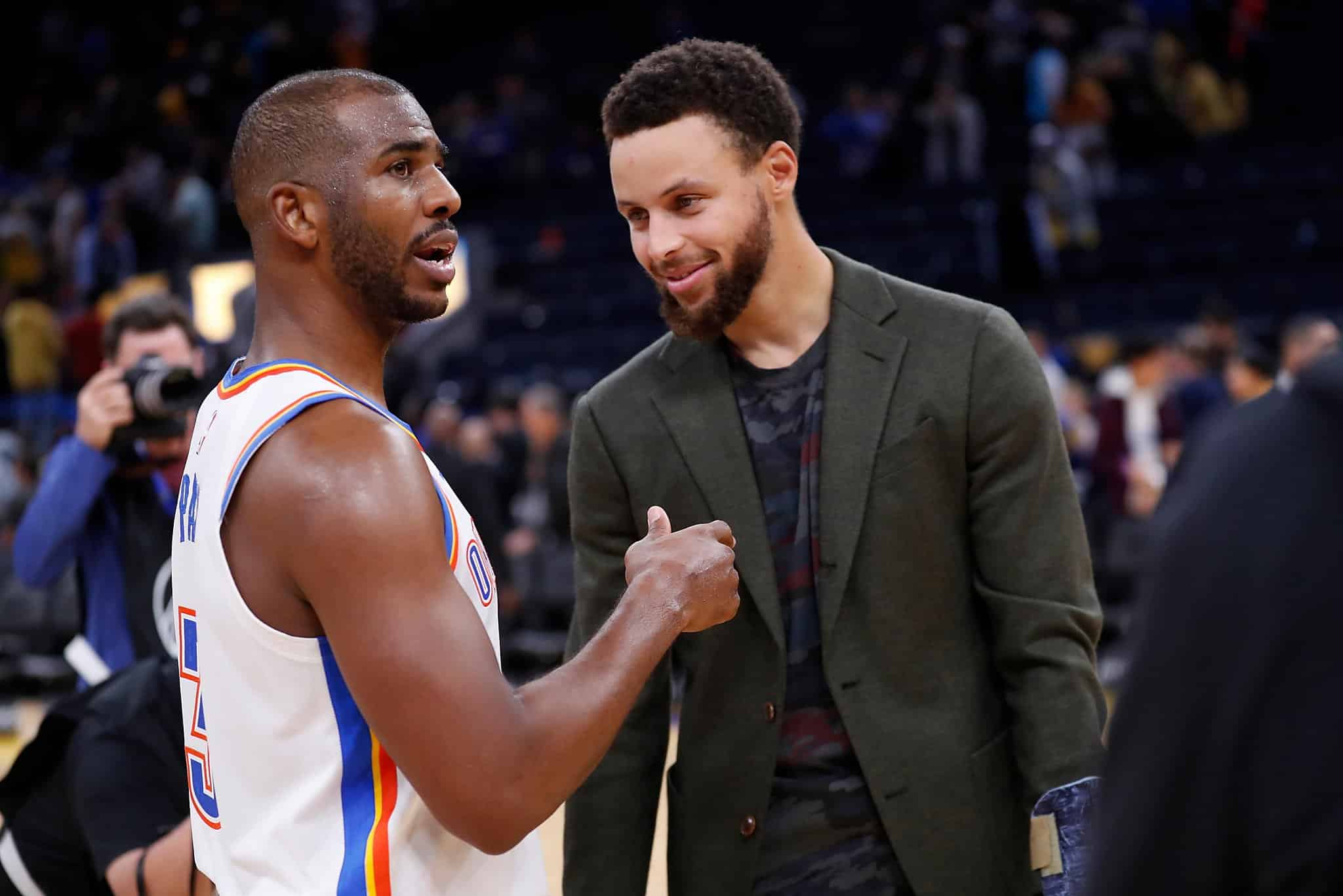 Chris Paul BREAKS SILENCE about surprise trade to Warriors and Steph Curry team-Up