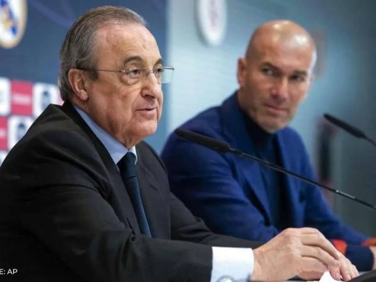 Florentino Perez approached Zinedine Zidane for a third stint at Real Madrid, this time in an advisory role