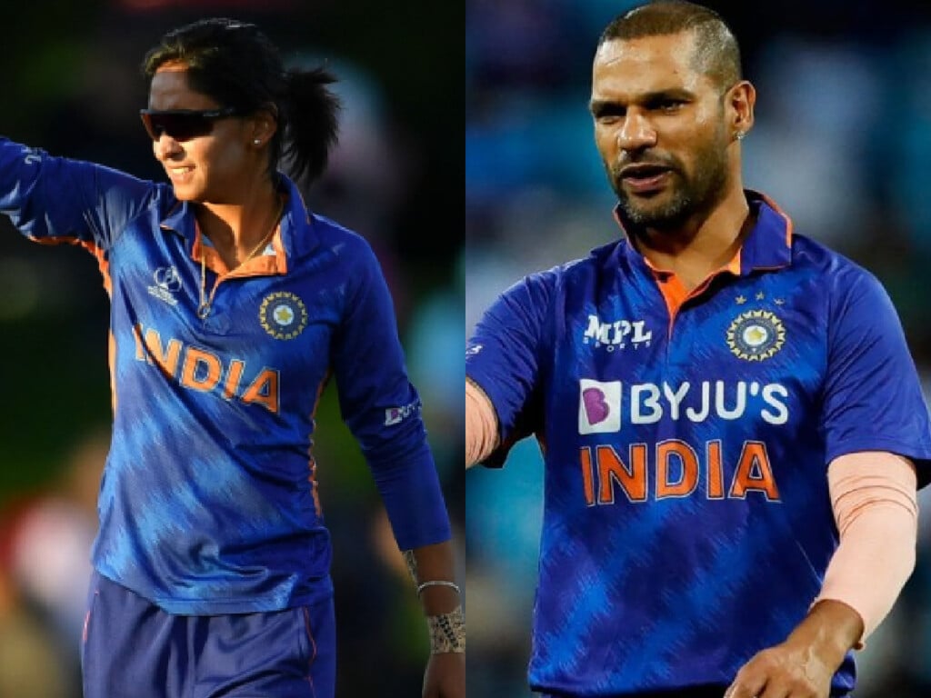 shikhar dhawan harmanpreet kaur asian games