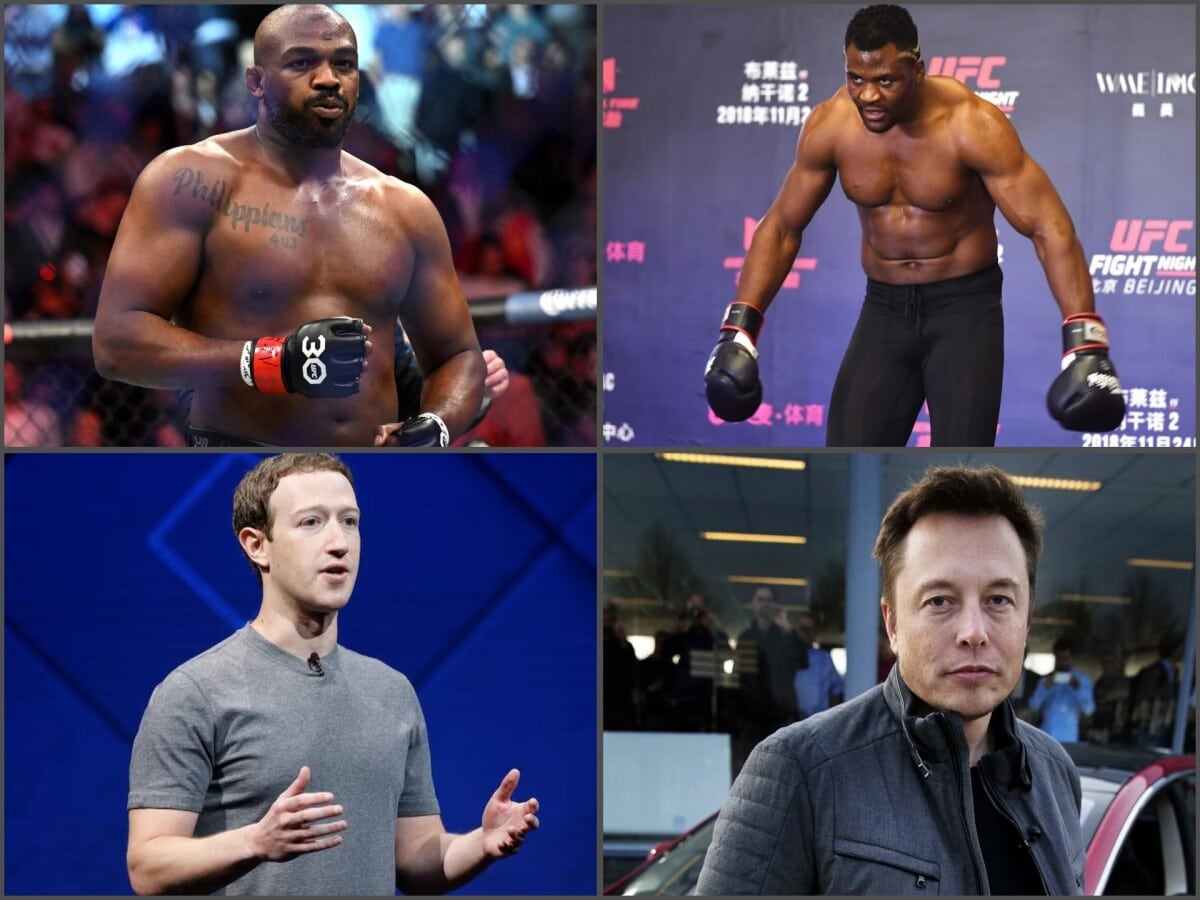 Elon Musk vs Mark Zuckerberg better odds of happening than Jon Jones vs Francis Ngannou, says UFC boss Dana White