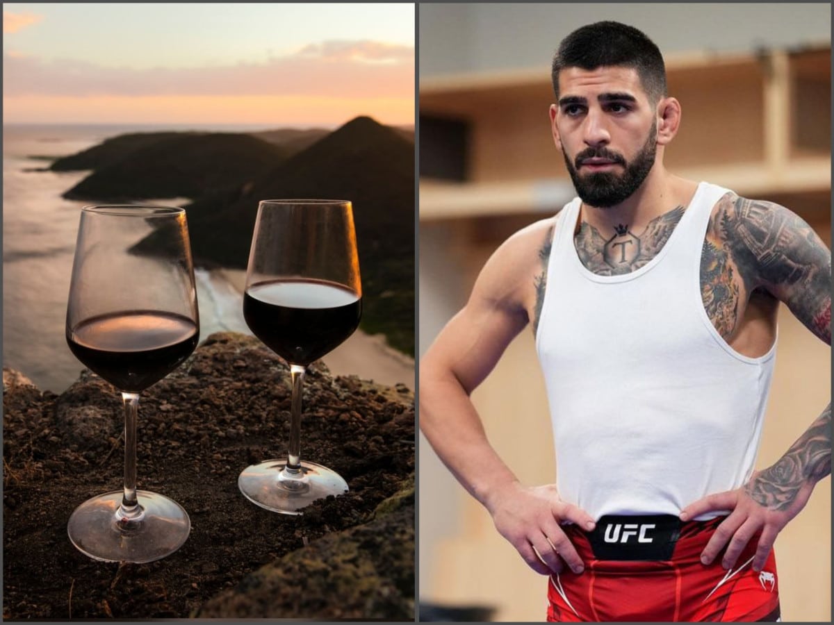 Red wine for rehydration? WATCH Spaniard Ilia Topuria’s unique ways of celebrating successful weight cut