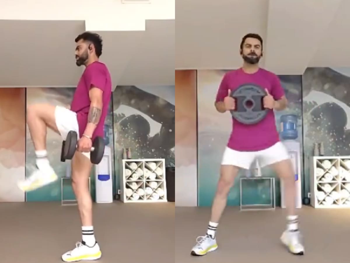 WATCH: Virat Kohli serves FITNESS GOALS as he gears up for Windies tour, shares workout video with motivational caption